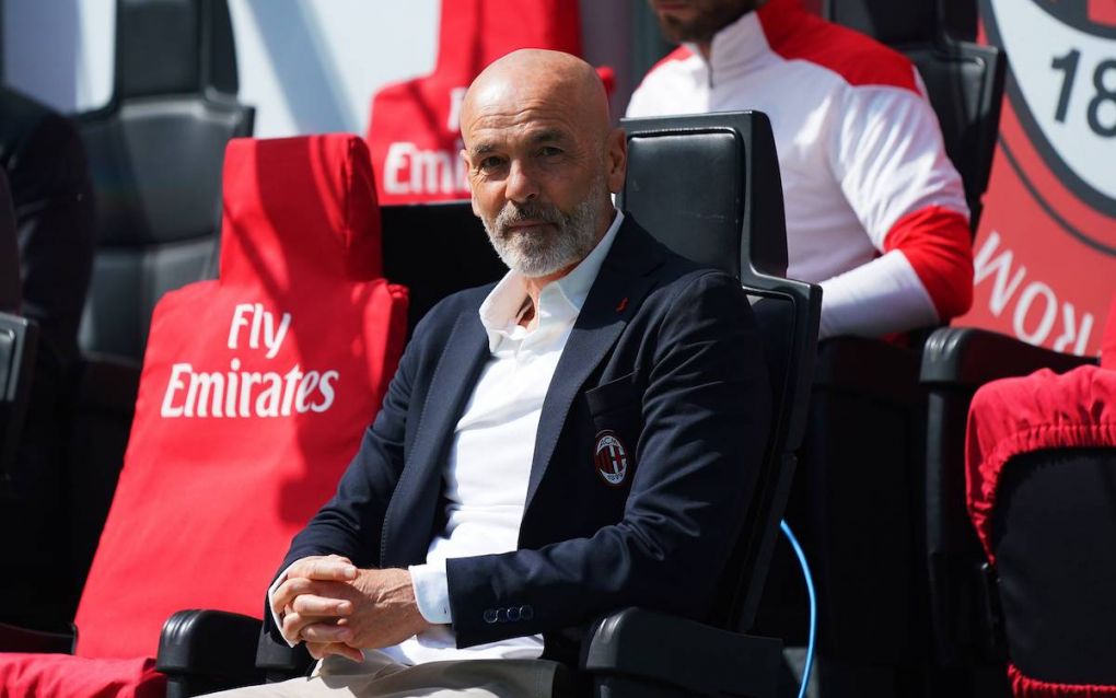 Photo LaPresse - Spada April 03 , 2021 Milan Italy Soccer A.C. Milan- Season 2020-2021 - Serie A Milan vs Sampdoria In the pic: Stefano Pioli PUBLICATIONxNOTxINxITAxFRAxCHN Copyright: xSpada/LaPressex