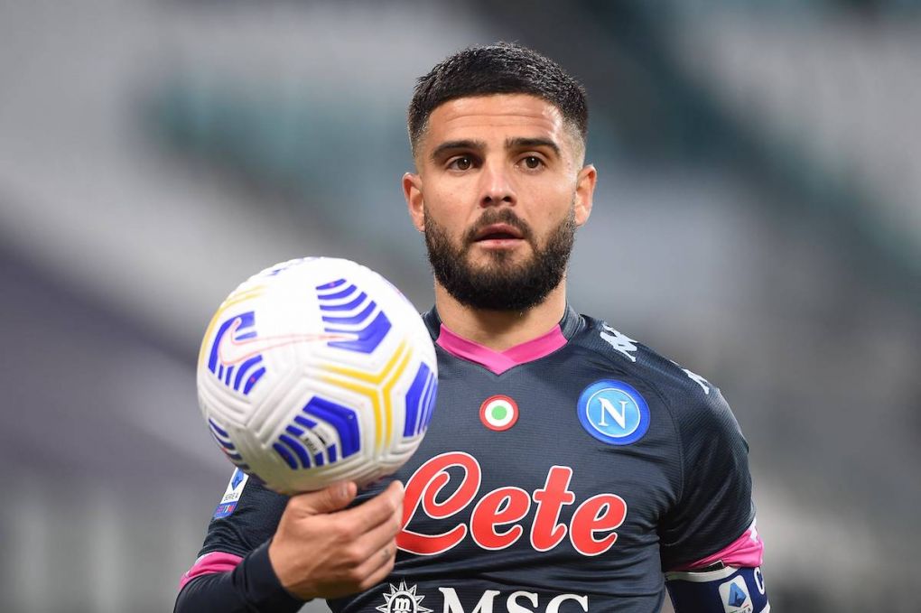 IPP20210407 Football - soccer: Serie A, Juventus Turin - SSC Neapel, lorenzo insigne Verwendung nur in Deutschland - GERMANY ONLY *** IPP20210407 Football soccer Serie A, Juventus Turin SSC Napoli, lorenzo insigne use only in Germany GERMANY ONLY PUBLICATIONxINxGERxONLY
