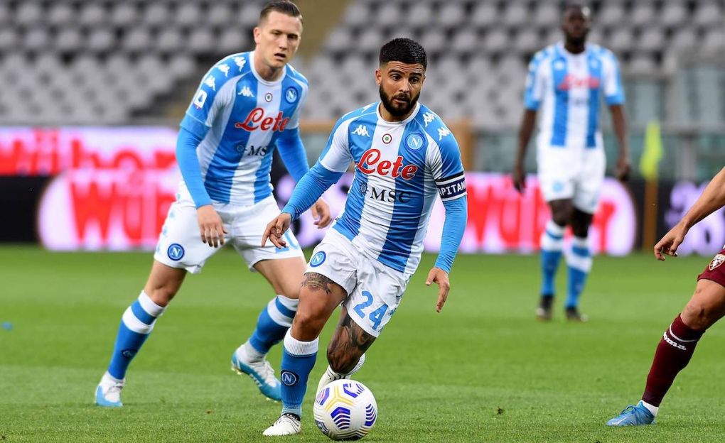 IPP20210426 Football - soccer: Serie A, FC Turin - SSC Neapel, lorenzo insigne Verwendung nur in Deutschland - GERMANY ONLY *** IPP20210426 Football soccer Serie A, FC Torino SSC Napoli, lorenzo insigne use only in Germany GERMANY ONLY PUBLICATIONxINxGERxONLY