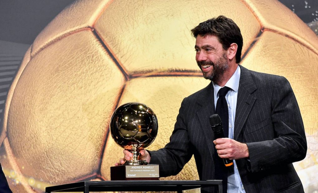 Photo LaPresse - Marco Alpozzi December 14, 2020 Torino, Italy Soccer Golden Boy Awards 2020 - The Award as the best Under-21 in Europe by Tuttosport In the pic: Andrea Agnelli PUBLICATIONxINxGERxSUIxAUTxONLY Copyright: xMarcoxAlpozzi/LaPressex