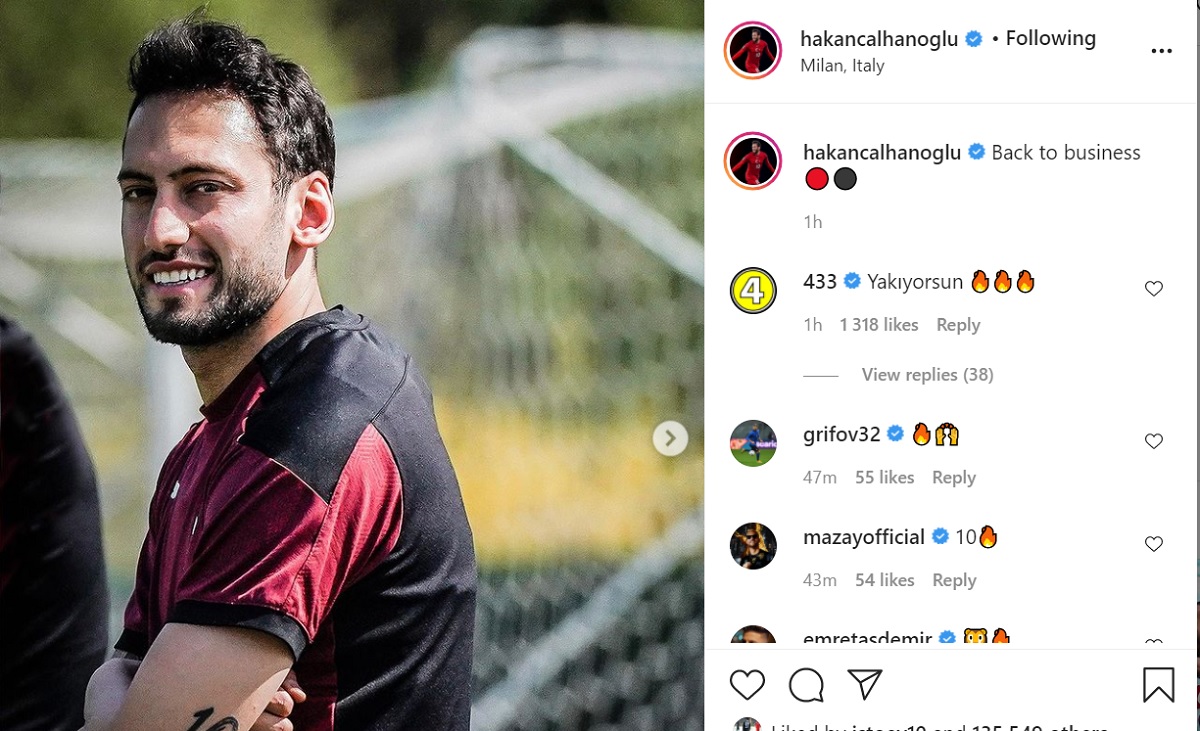 Photos: Milan players send messages after returning to Milanello – “Back to business”