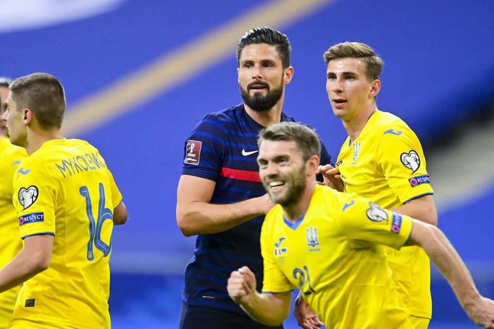 GIROUD OLIVIER France FOOTBALL : France vs Ukraine - Eliminatoires coupe du Monde 2022 - 24/03/2021 JBAutissier/Panoramic PUBLICATIONxNOTxINxFRAxITAxBEL