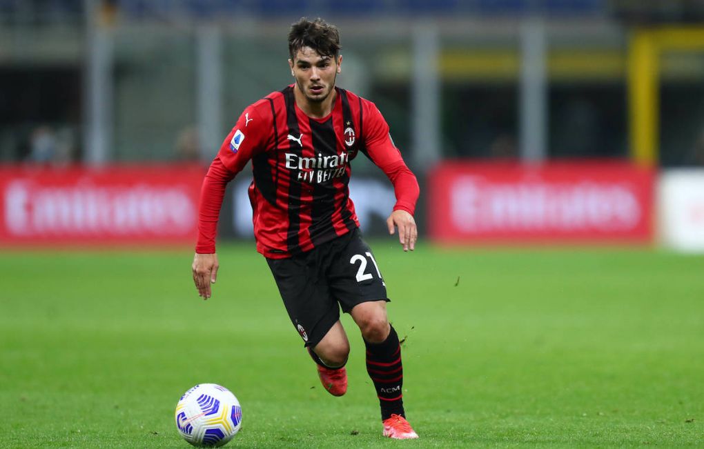 Ac Milan - Cagliari Calcio Brahim Diaz of Ac Milan in action during the Serie A match between Ac Milan and Cagliari Calcio. Milano Stadio Giuseppe Meazza Italy Copyright: xMarcoxCanonierox