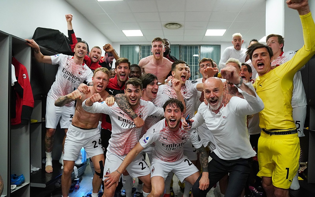 Decimal Hr salat Watch: Milan players ecstatic as UCL hymn plays in the dressing room