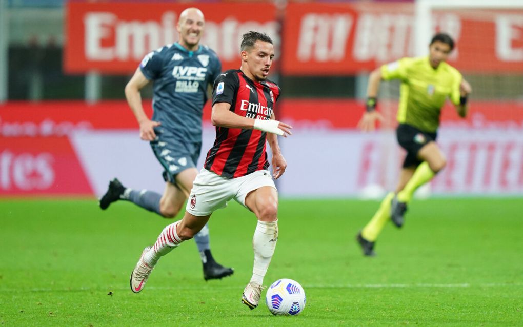 Photo LaPresse - Spada May 1th , 2021 Milan Italy Soccer A.C. Milan- Season 2020-2021 - Serie A Milan vs Benevento In the pic: Ismael Bennacer PUBLICATIONxNOTxINxITAxFRAxCHN Copyright: xSpada/LaPressex