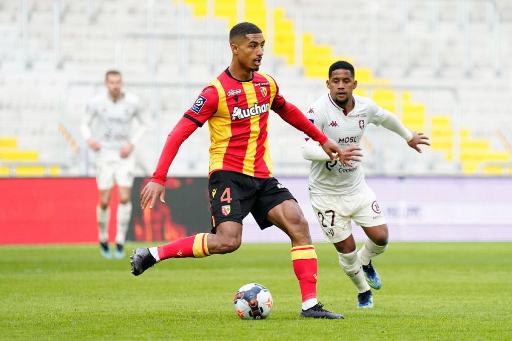 04 Loic BADE lens FOOTBALL : Lens vs Metz - Ligue 1 Uber Eats - 14/03/2021 FEP/Panoramic PUBLICATIONxNOTxINxFRAxITAxBEL