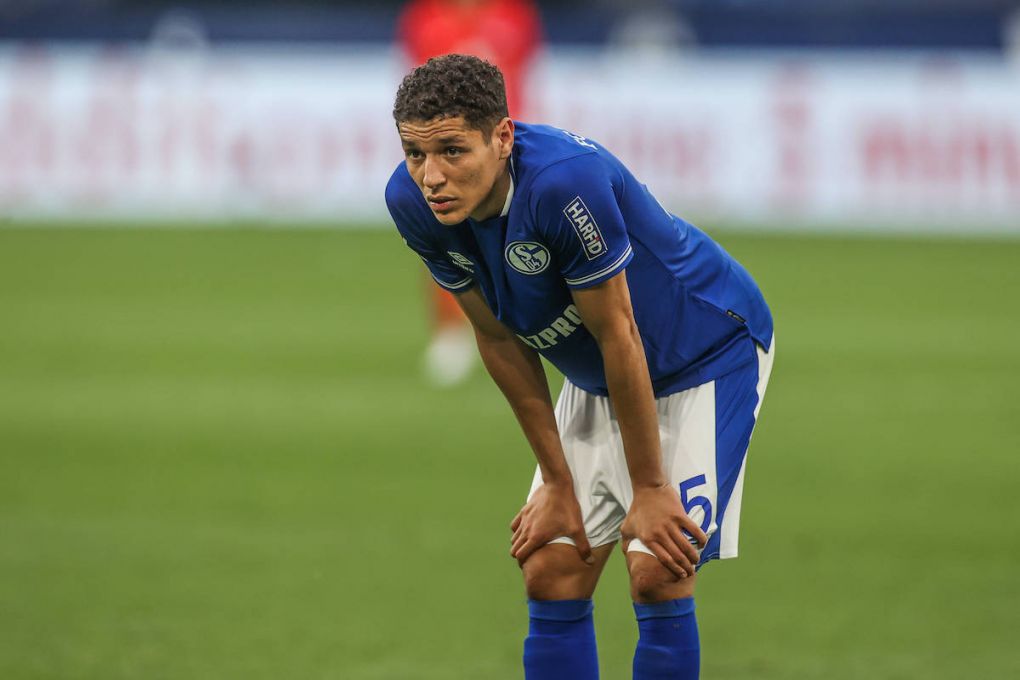 12.05.2021, Fussball, Saison 2020/2021, 1. Bundesliga, 31.Spieltag, FC Schalke 04 - Hertha BSC, Amine Harit (FC Schalke 04) Tim Rehbein/RHR-FOTO/Pool DFL REGULATIONS PROHIBIT ANY USE OF PHOTOGRAPHS AS IMAGE SEQUENCES AND/OR QUASI-VIDEO.