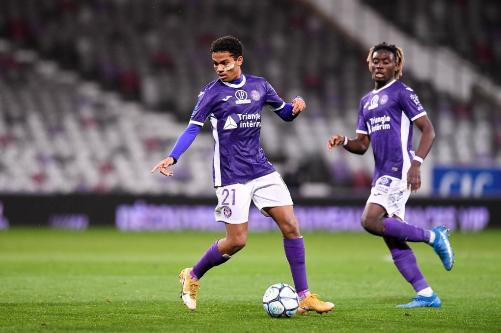 21 AMINE ADLI TOU FOOTBALL : Toulouse vs Grenoble - Play offs 2 - Ligue 2 BKT - 21/05/2021 FEP/Panoramic PUBLICATIONxNOTxINxFRAxITAxBEL
