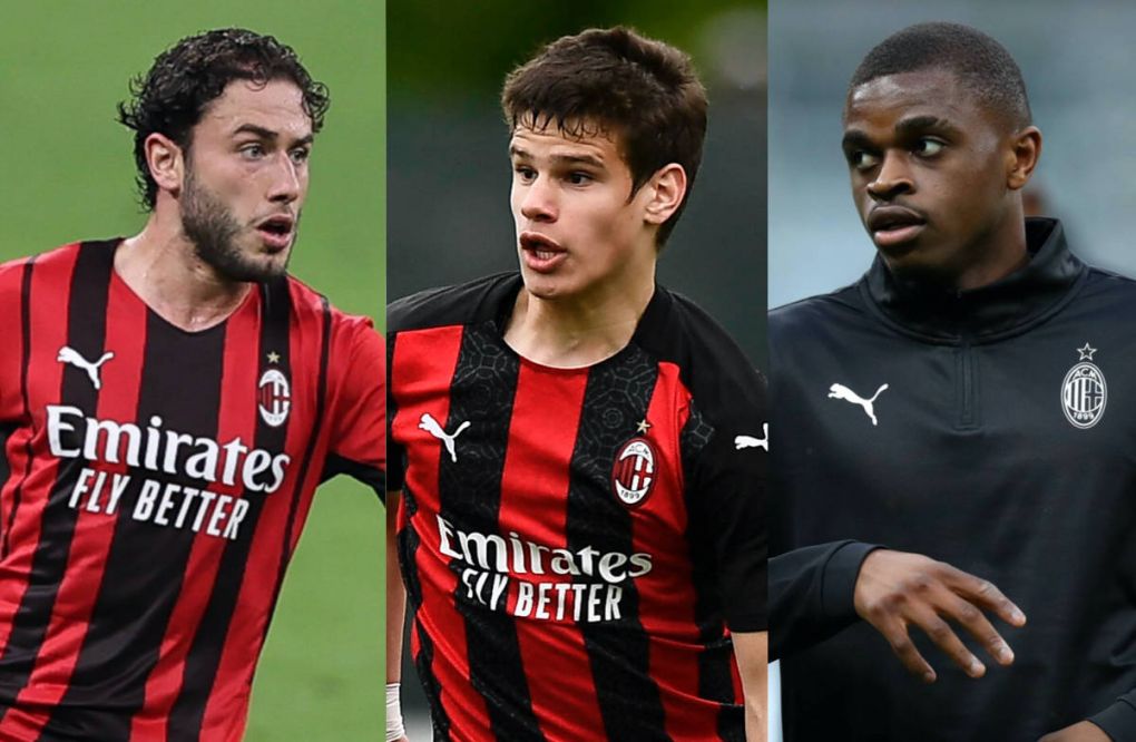 Davide Calabria of AC Milan in action during the Serie A 2020/21 football match between AC Milan vs Cagliari Calcio at Giuseppe Meazza Stadium, Milan, Italy on May 16, 2021 - Photo FCI / Fabrizio Carabelli / LiveMedia PUBLICATIONxINxGERxSUIxAUTxONLY Copyright: xLiveMedia/FabrizioxCarabellix/xIx/xLiveMediax 0