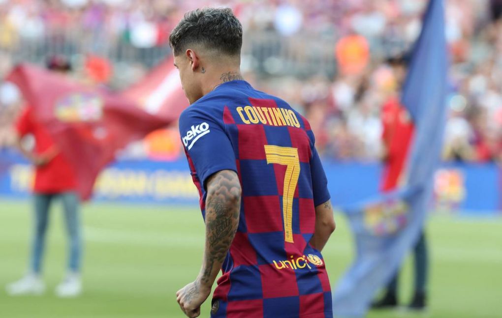 August 4, 2019, Barcelona, Spain: Philippe Coutinho of FC Barcelona, Barca during the Joan Gamper Trophy 2019, football match between FC Barcelona and Arsenal FC on August 04, 2019 at Camp Nou stadium in Barcelona, Spain. Football - Joan Gamper Trophy - FC Barcelona vs Arsenal FC PUBLICATIONxINxGERxSUIxAUTxONLY - ZUMAb169 20190804_zaa_b169_039 Copyright: xManuelxBlondeau/Aop.Pressx