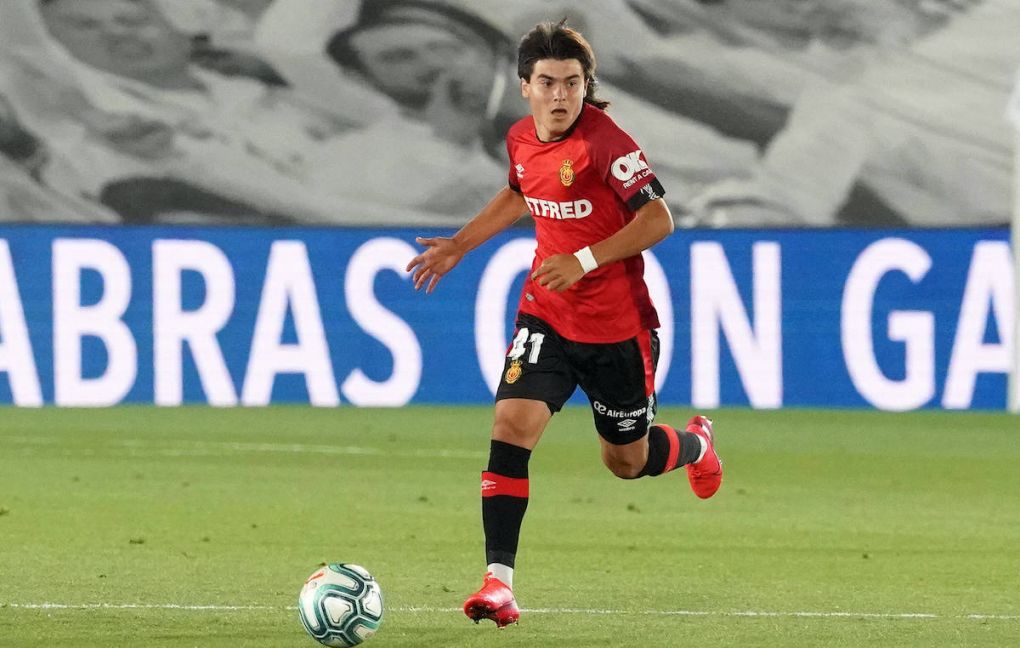 RCD Mallorca s Luka Romero, youngest rookie in LaLiga history during La Liga match. June 24,2020. 20200623704