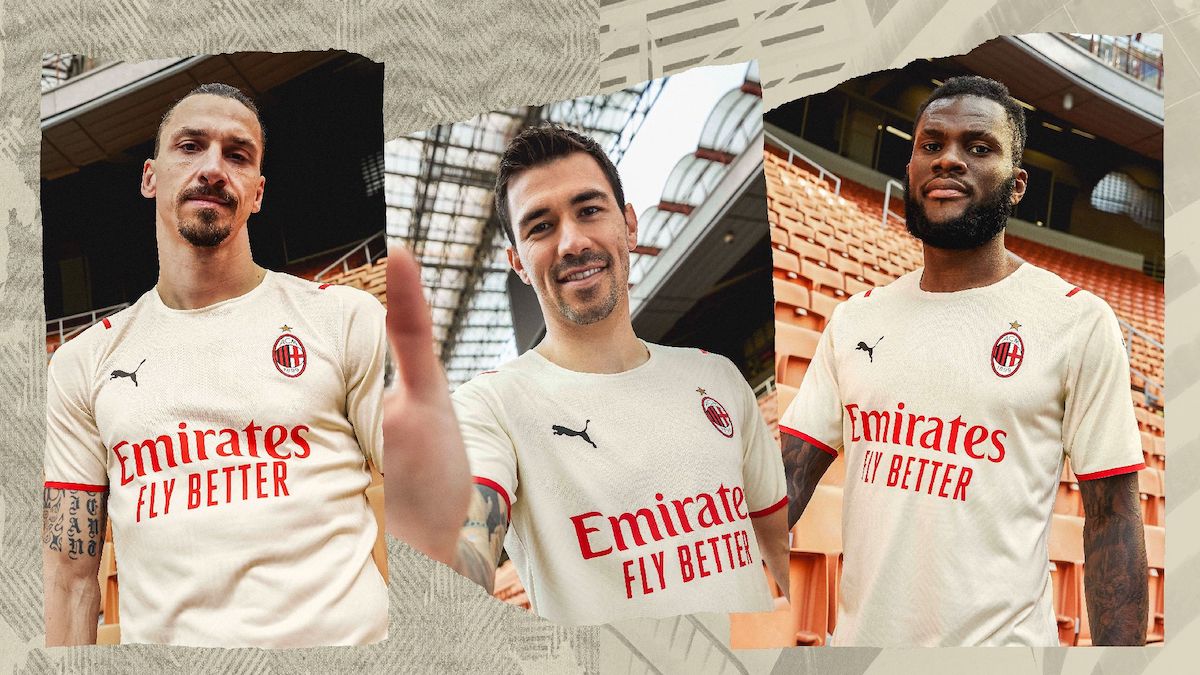 bånd skyld overse Official: AC Milan unveil 2021-22 away shirt - 'golden' base and 'striking  all-over pattern'