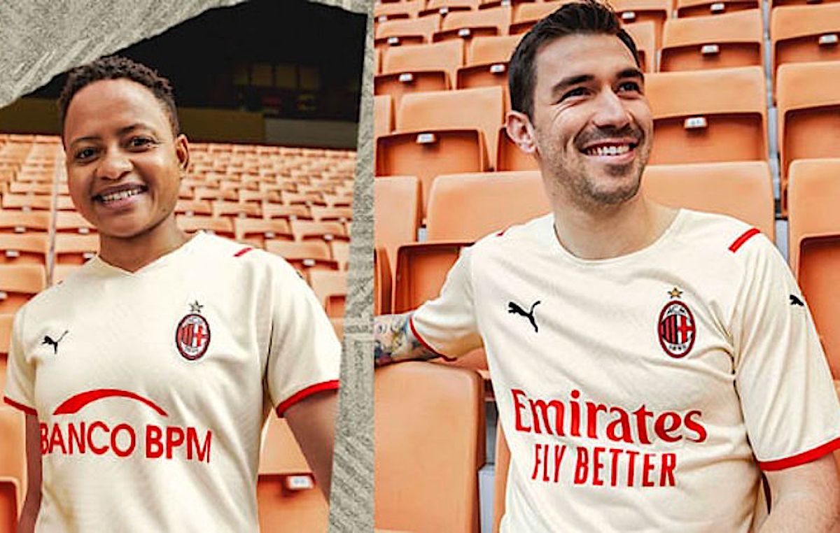 Puma Unveil Ac Milan S Off White Away Kit For The 2021 22 Season Photos