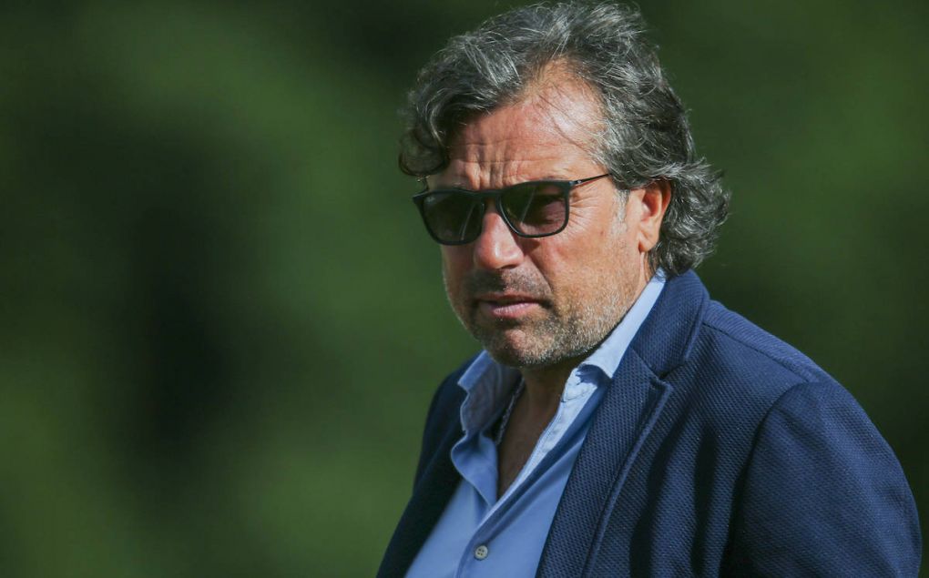 Napoli s Italian sports director Cristiano Giuntoli