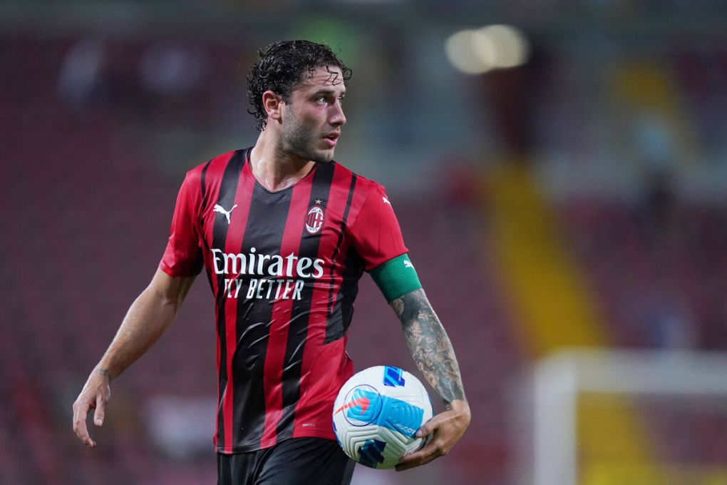 Photo Spada - LaPresse August 14 , 2021 Trieste , Italy Soccer Season 2021-2022 - friendly match Nereo Rocco Stadium Milan vs Panathinaikos In the pic: Davide Calabria PUBLICATIONxNOTxINxITAxFRAxCHN Copyright: xSpada/LaPressex