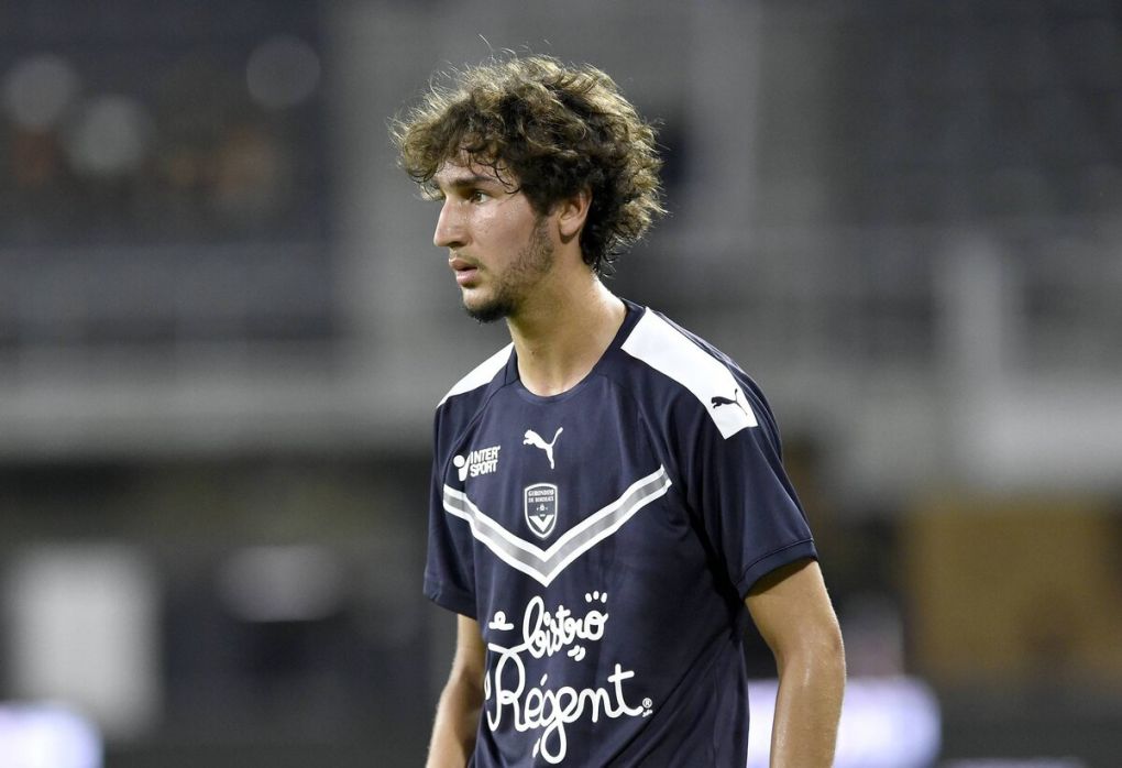 WASHINGTON, DC - JULY 18: Bordeaux forward Yacine Adli (19) rests during a stoppage during the EA Sports Ligue 1 match between Olympique de Marseille and FCG Bordeaux July 18, 2019 at Audi Field in Washington, D.C.. (Photo by Randy Litzinger/Icon Sportswire) SOCCER: JUL 18 Marseille v Bordeaux PUBLICATIONxINxGERxSUIxAUTxHUNxRUSxSWExNORxDENxONLY Icon9661907180368