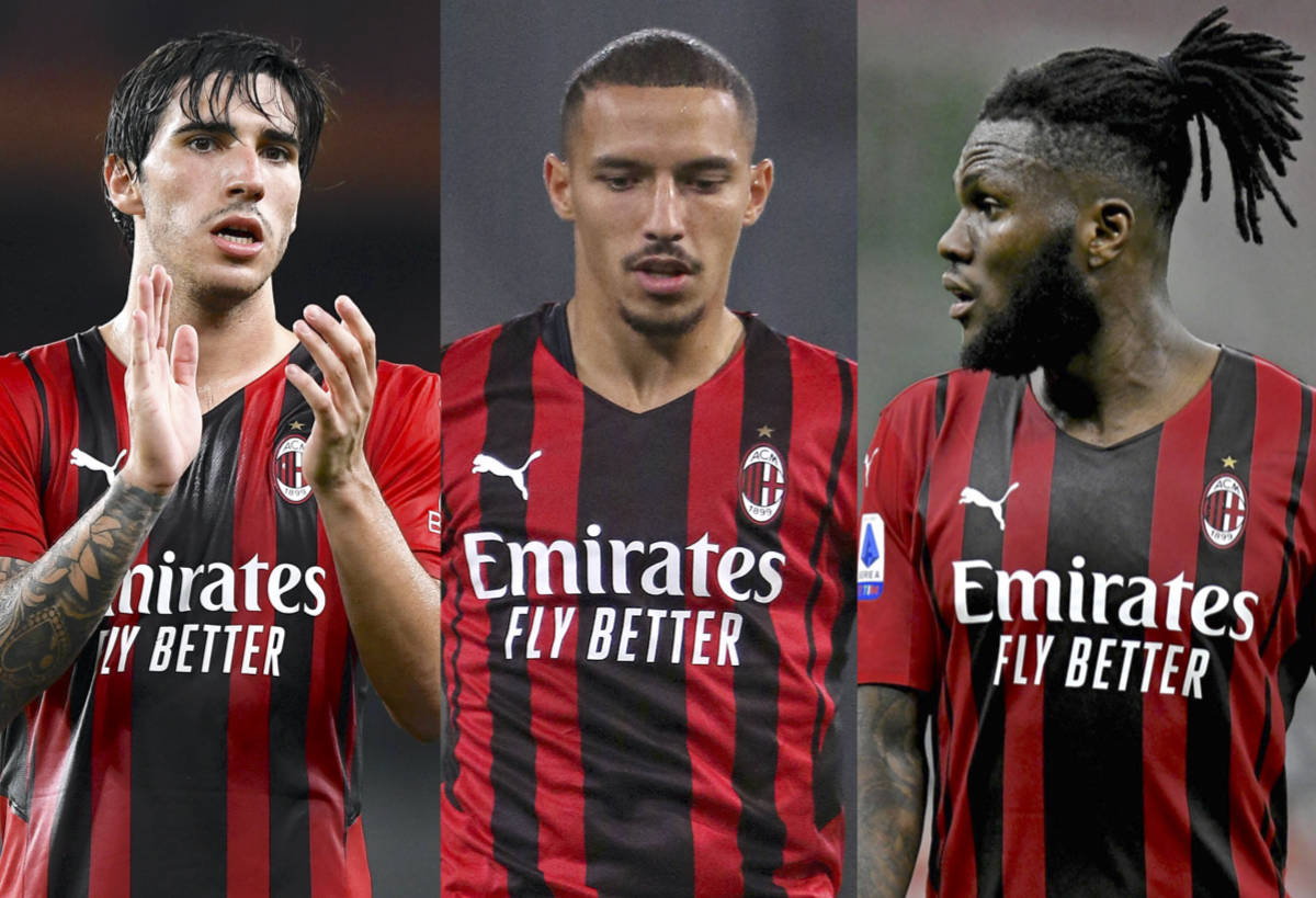 Sandro Tonali Kessie Bennacer AC Milan