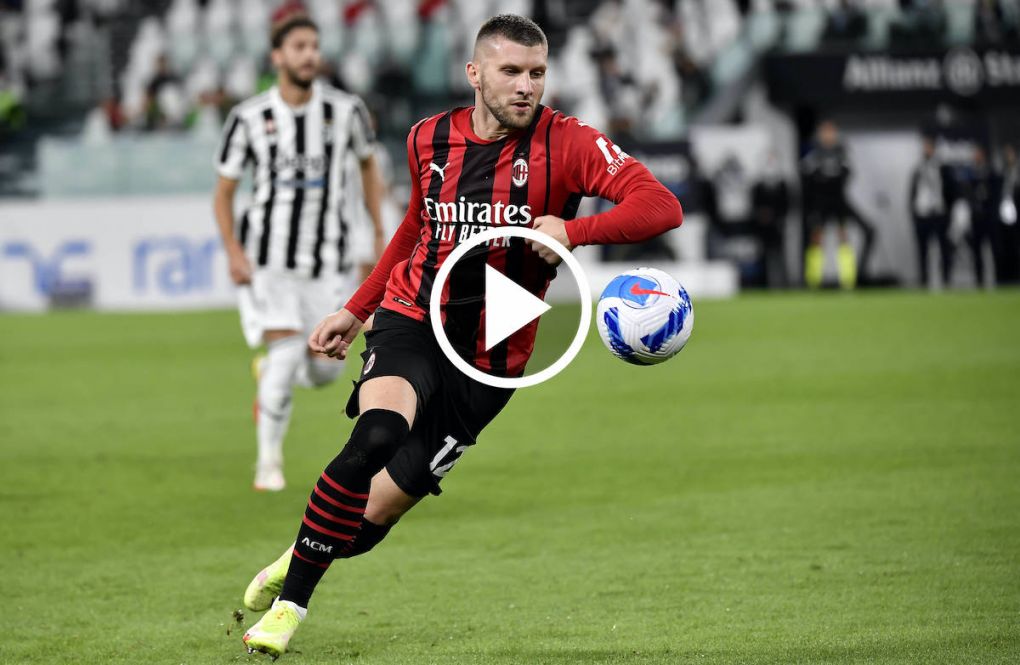 Ante Rebic of AC Milan