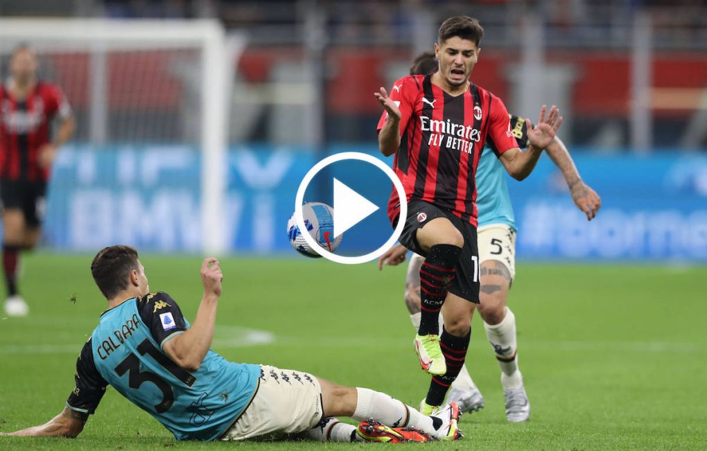 Brahim Diaz of AC Milan