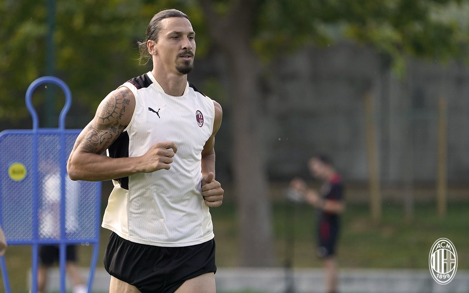 Zlatan Ibrahimovic milanello