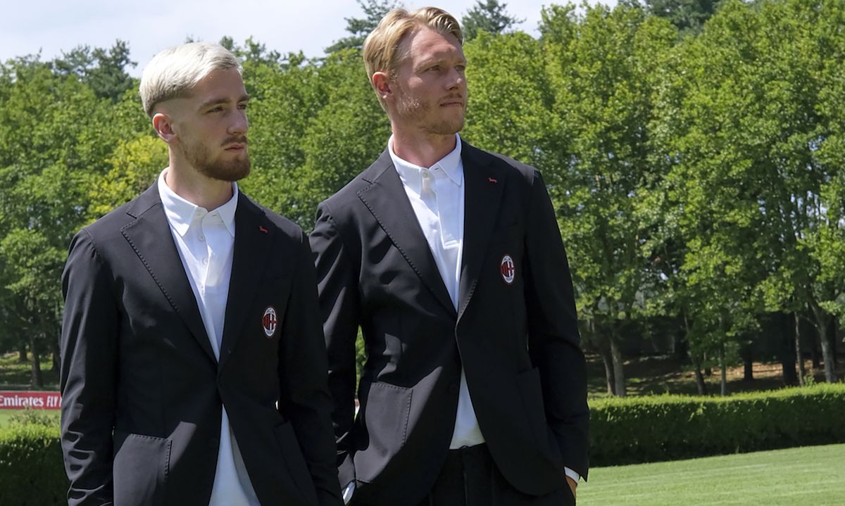 AC Milan to debut new Harmont Blaine suits vs. Lazio - photos