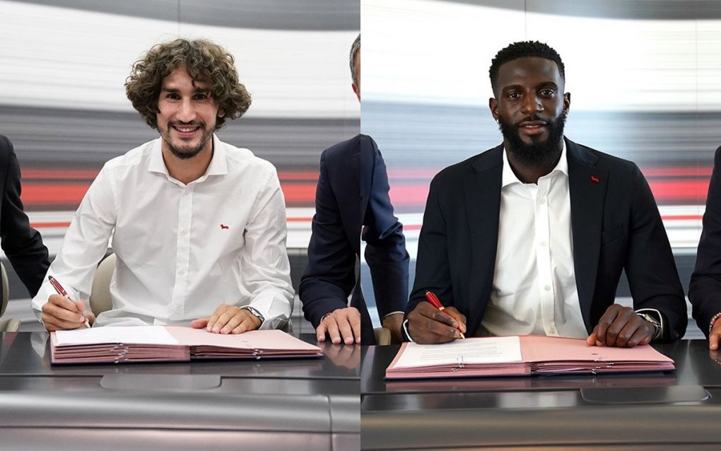 Yacine Adli and Tiemoue Bakayoko