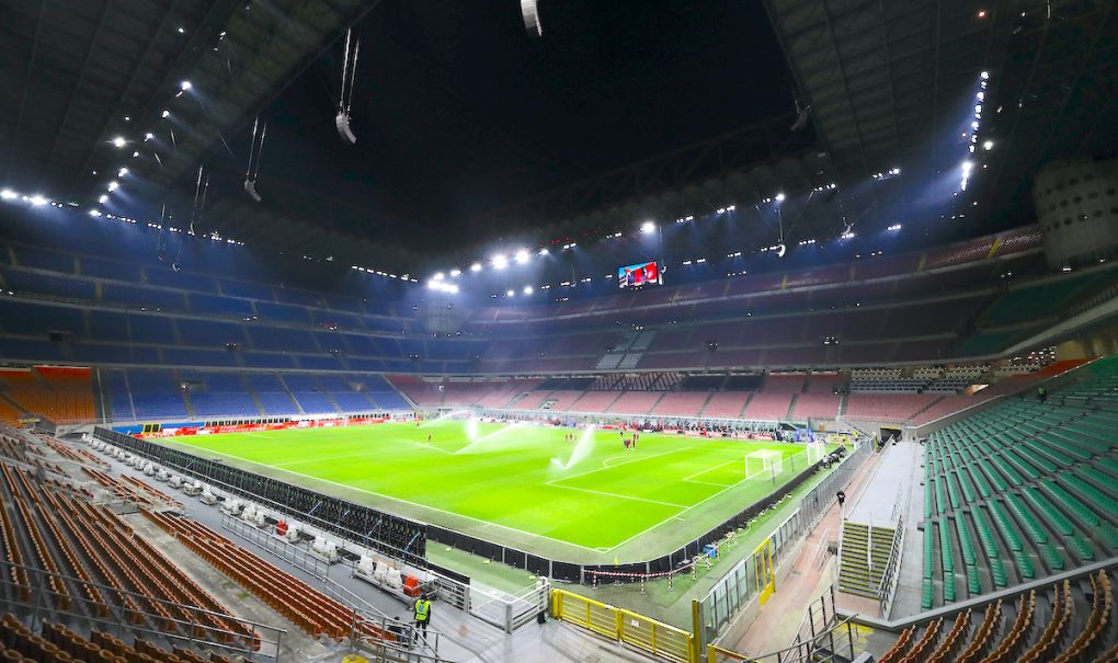 AC Milan and Torino FC at Stadio Giuseppe Meazza