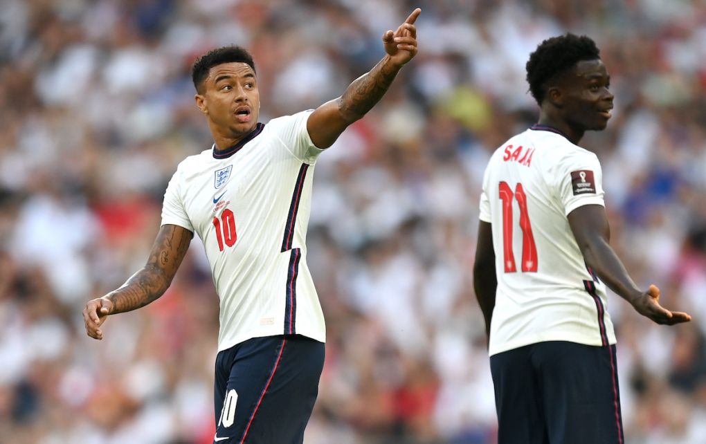 Jesse Lingard of England