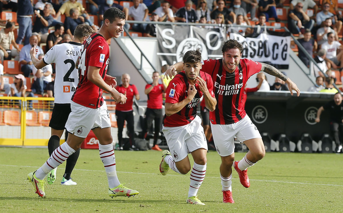 Brahim Diaz of AC Milan