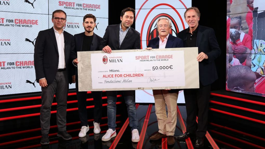 AC Milan have announced the winner of the "From Milan to the World" international charity contest and it is Alice for Children.