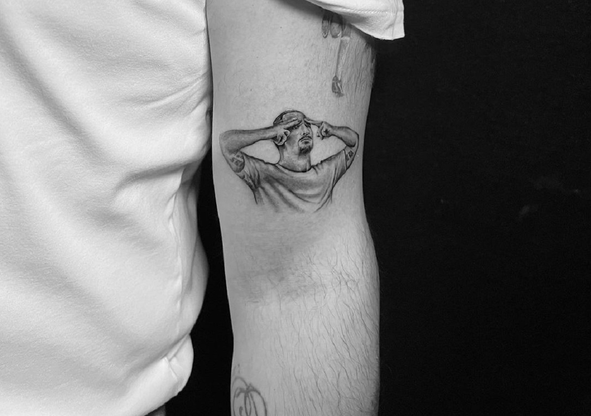 Creation of Adam tattoo by junior  Gilded Dagger Tattoo  Facebook