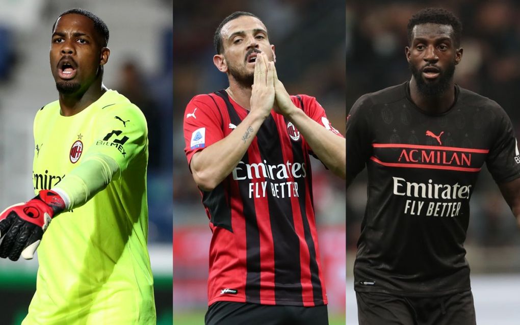 Maignan, Florenzi and Bakayoko