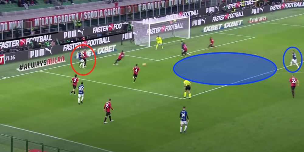 Milan Inter tactical analysis 12