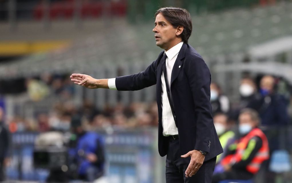 FC Internazionale coach Simone Inzaghi