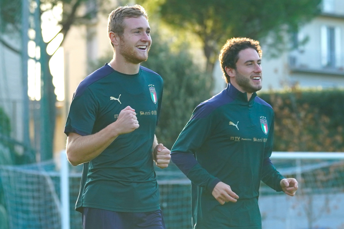 Tommaso Pobega and Davide Calabria