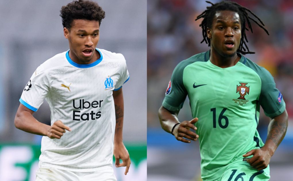 Boubacar Kamara of Olympique de Marseille Renato Sanches