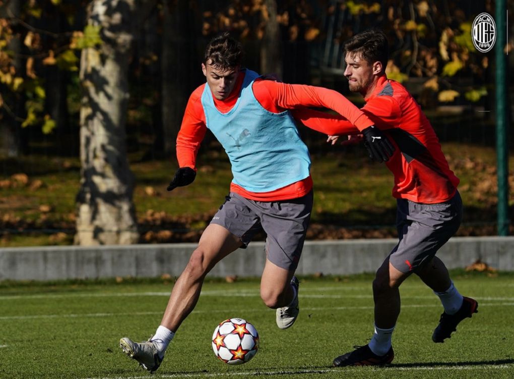 Daniel Maldini and Matteo Gabbia