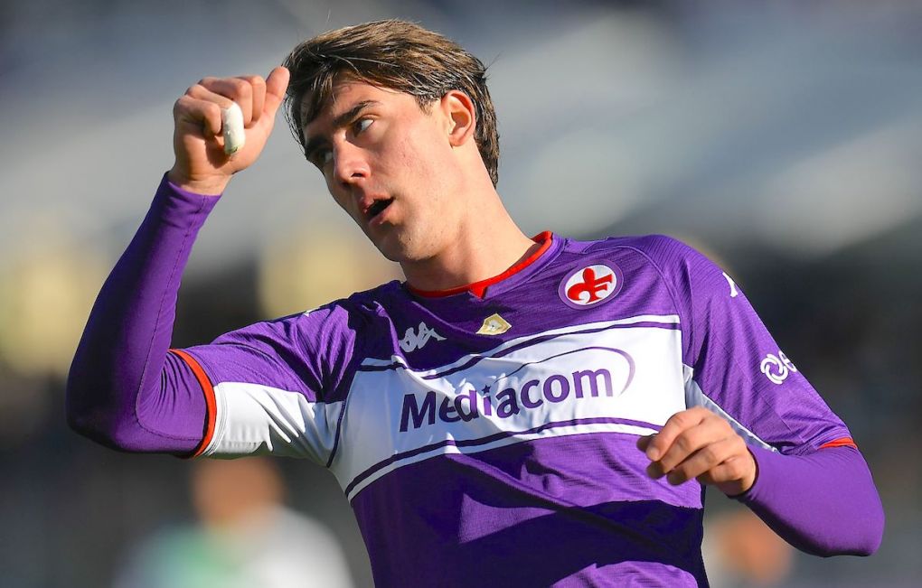 Dusan Vlahovic of ACF Fiorentina