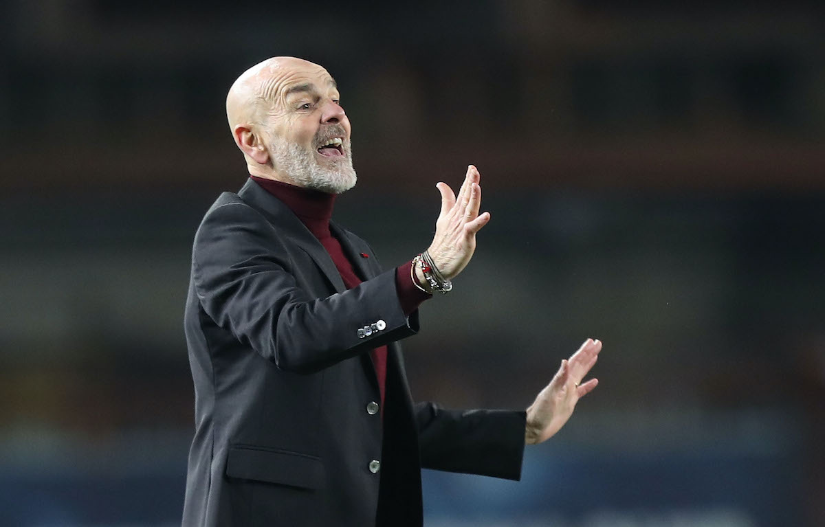 Stefano Pioli manager of AC Milan