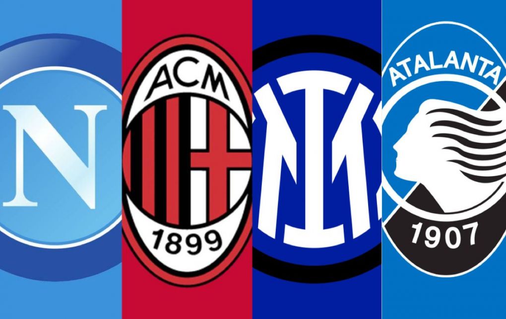 Napoli Milan Inter Atalanta