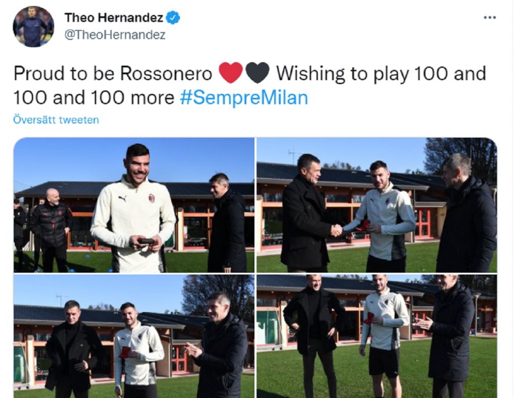 Theo Hernandez message