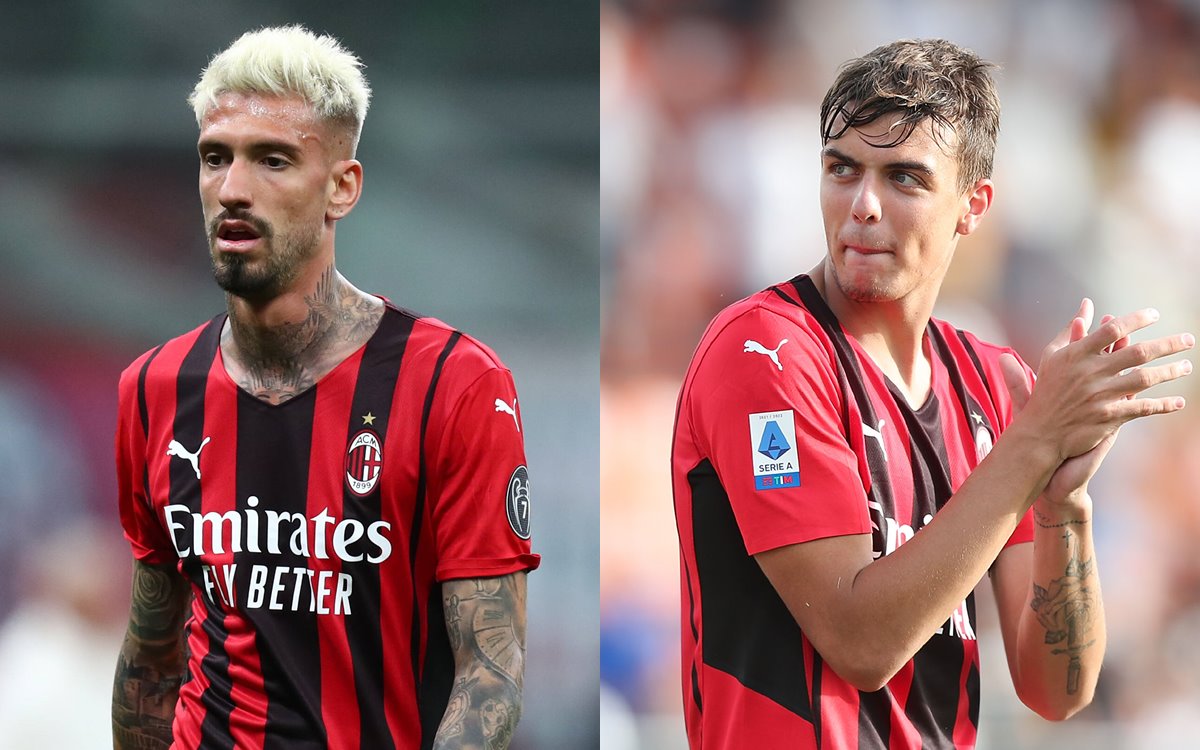 Samu Castillejo and Daniel Maldini