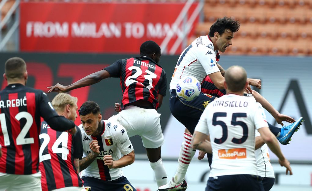 Messias JR goal - Genoa-Roma - Serie A during Genoa CFC vs AS Roma, Italian  soccer Serie