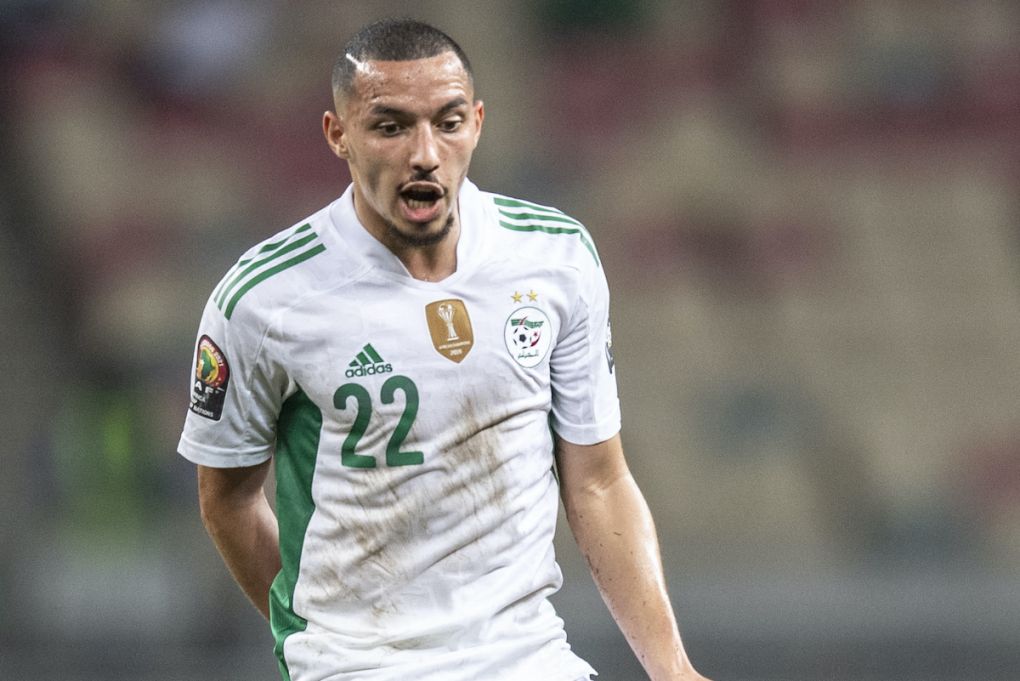 Algeria's midfielder Ismael Bennacer