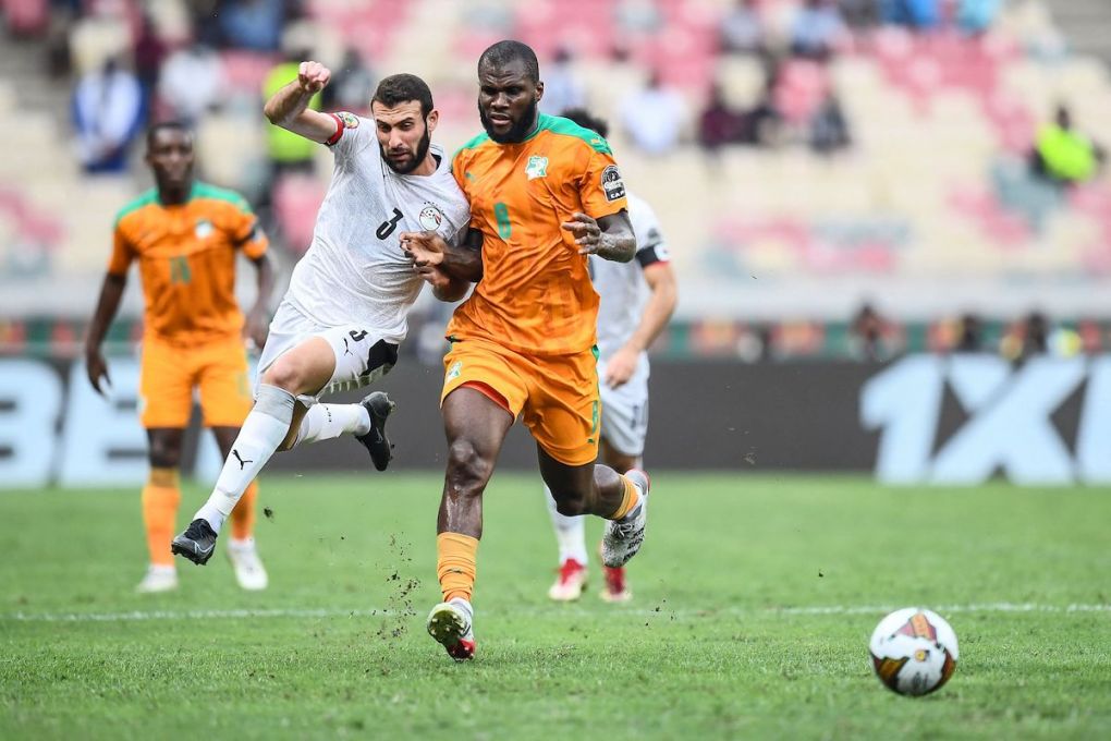 Ivory Coast's midfielder Franck Kessie