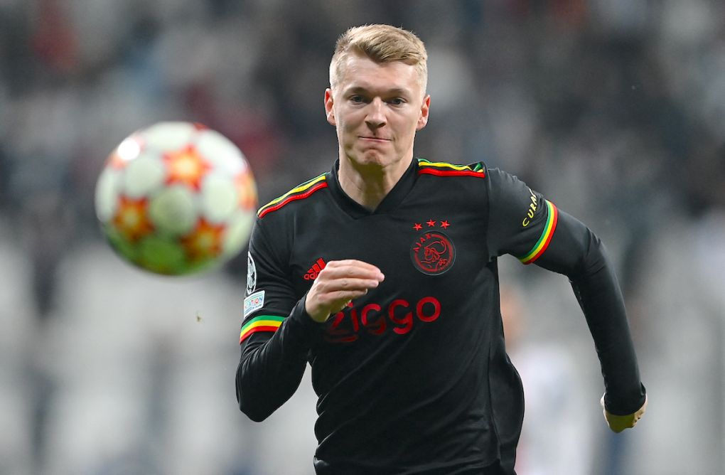 Ajax's Dutch defender Perr Schuurs