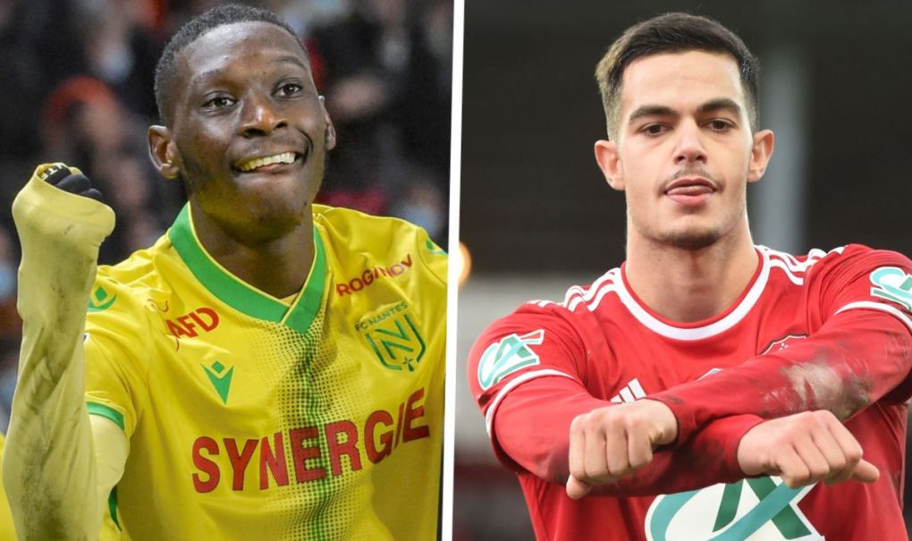 Nantes' Congolese forward Randal Kolo Muani