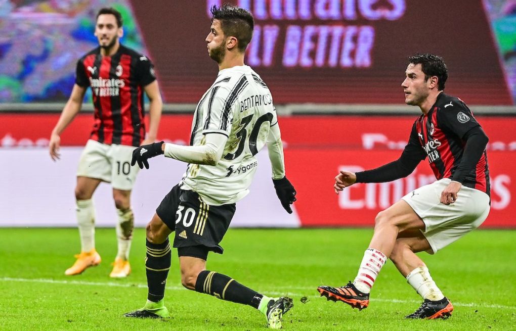 AC Milan's Italian defender Davide Calabria