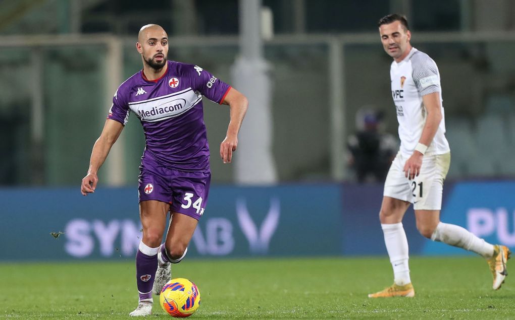 Sofyan Amrabat of ACF Fiorentina