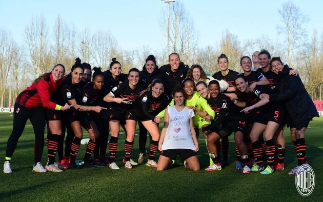 The AC Milan Women put Sampdoria to the sword with a resounding display in the Coppa Italia. The team beat their opponents by a score of 4-1 in both legs of their quarter-final encounter.